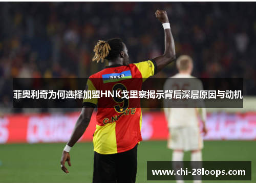 菲奥利奇为何选择加盟HNK戈里察揭示背后深层原因与动机 菲奥利奇为何选择加盟HNK戈里察揭示背后深层原因与动机